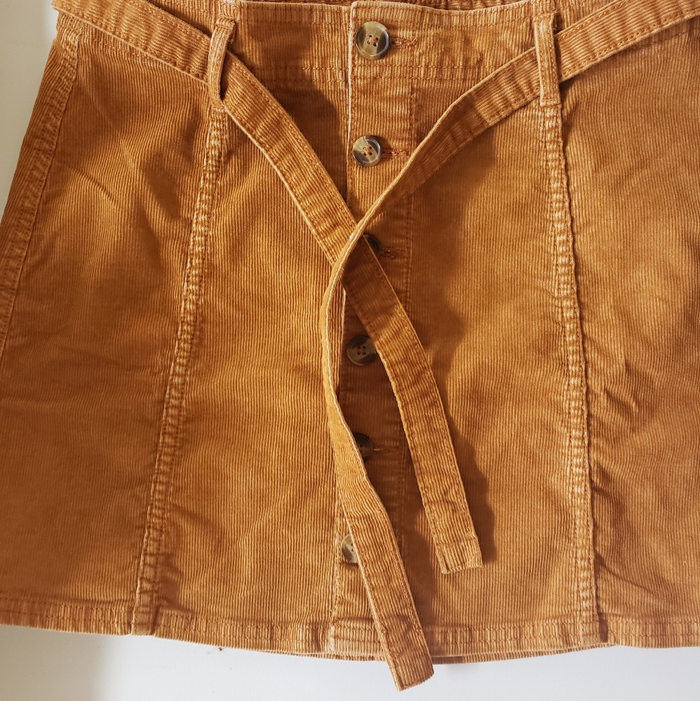 Corduroy Skirt